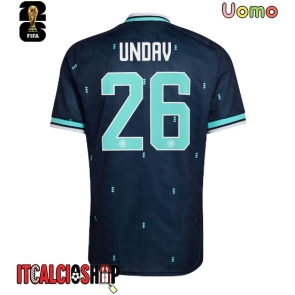 Germania Deniz Undav #26 Seconda Maglia Mondiali 2026 Manica Corta